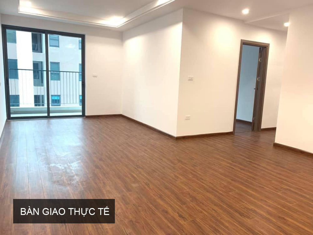 Căn hộ thực tế đã bàn giao tại Sky Central Định Công