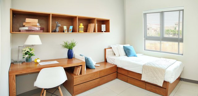 Nội thất căn hộ Nest Home với phong cách hiện đại, tối giản và ấm cúng.