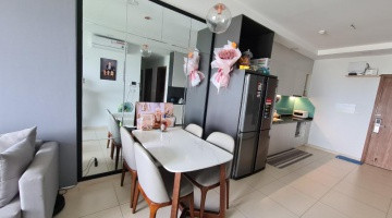 Nội thất phòng khách hiện đại của căn hộ Pegasuite Quận 8