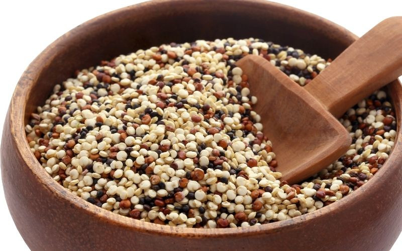 Hạt quinoa là ngũ cốc nguyên hạt mới, giàu protein