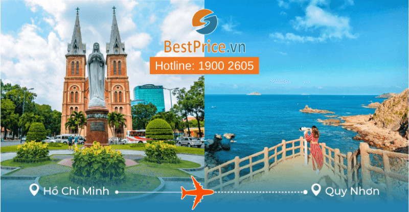 Hình ảnh minh họa các loại vé máy bay cho chặng bay từ TP.HCM đến Quy Nhơn