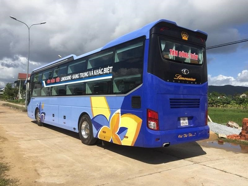 Hình ảnh xe khách chất lượng cao phục vụ tuyến đường từ Sài Gòn đi Quy Nhơn