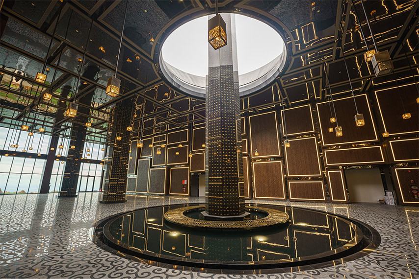 Thiết kế huyền diệu, sang trọng của các Trụ Kinh Bát Nhã