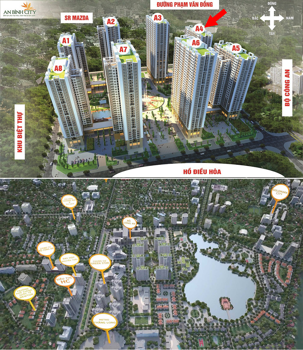 Khám phá **Chung cư An Bình City 232 Phạm Văn Đồng**: Trung tâm sống lý tưởng