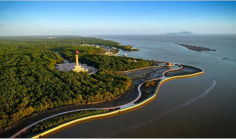 Bản đồ hiển thị quãng đường và các tuyến đường chính từ Cần Thơ đi Cà Mau, minh họa cho hành trình khám phá Miền Tây.