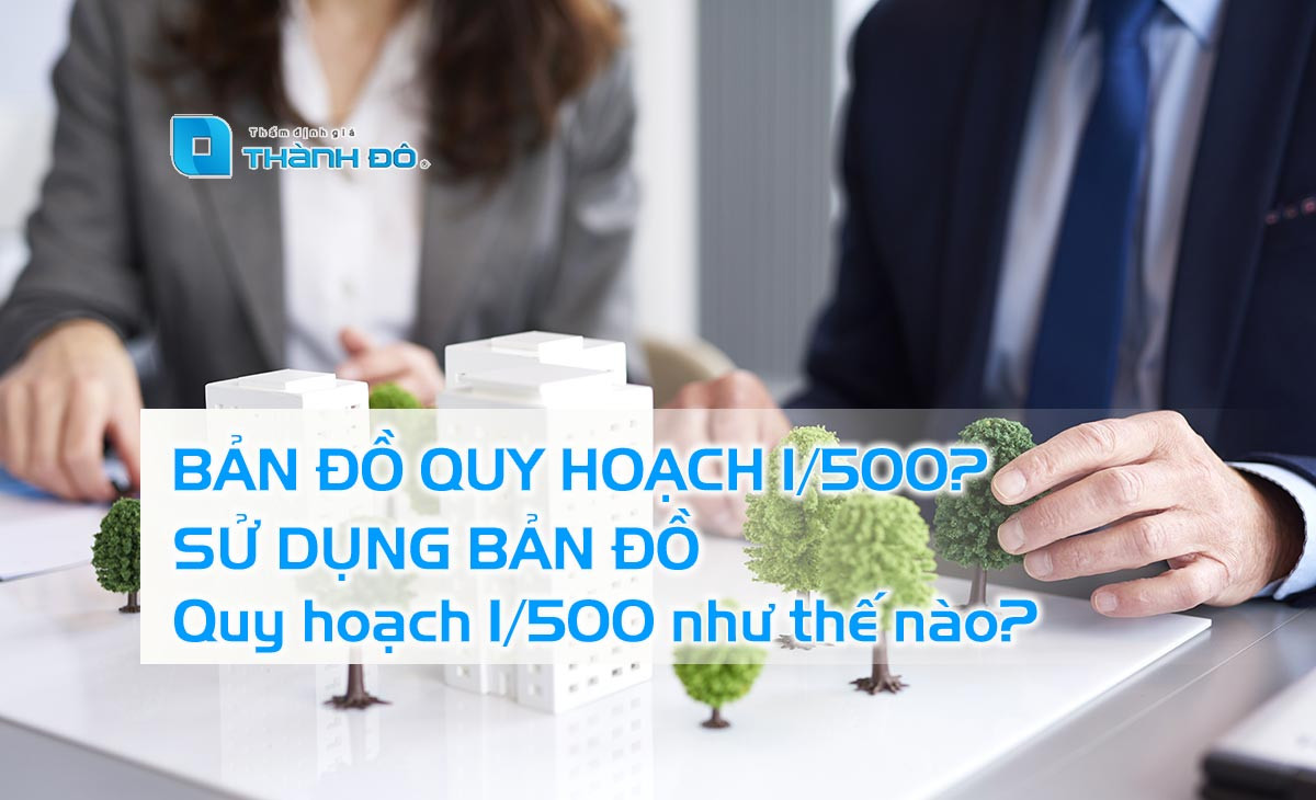 Bản đồ quy hoạch chi tiết 1/500 giải thích các khu chức năng