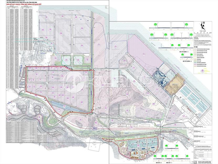 Bản đồ quy hoạch chi tiết xây dựng Khu công nghiệp Cái Lân