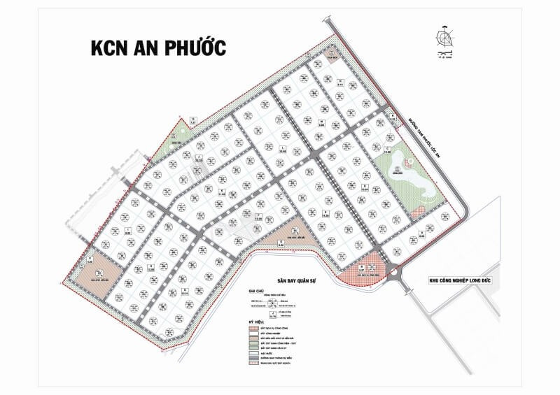 Bản đồ quy hoạch khu công nghiệp An Phước