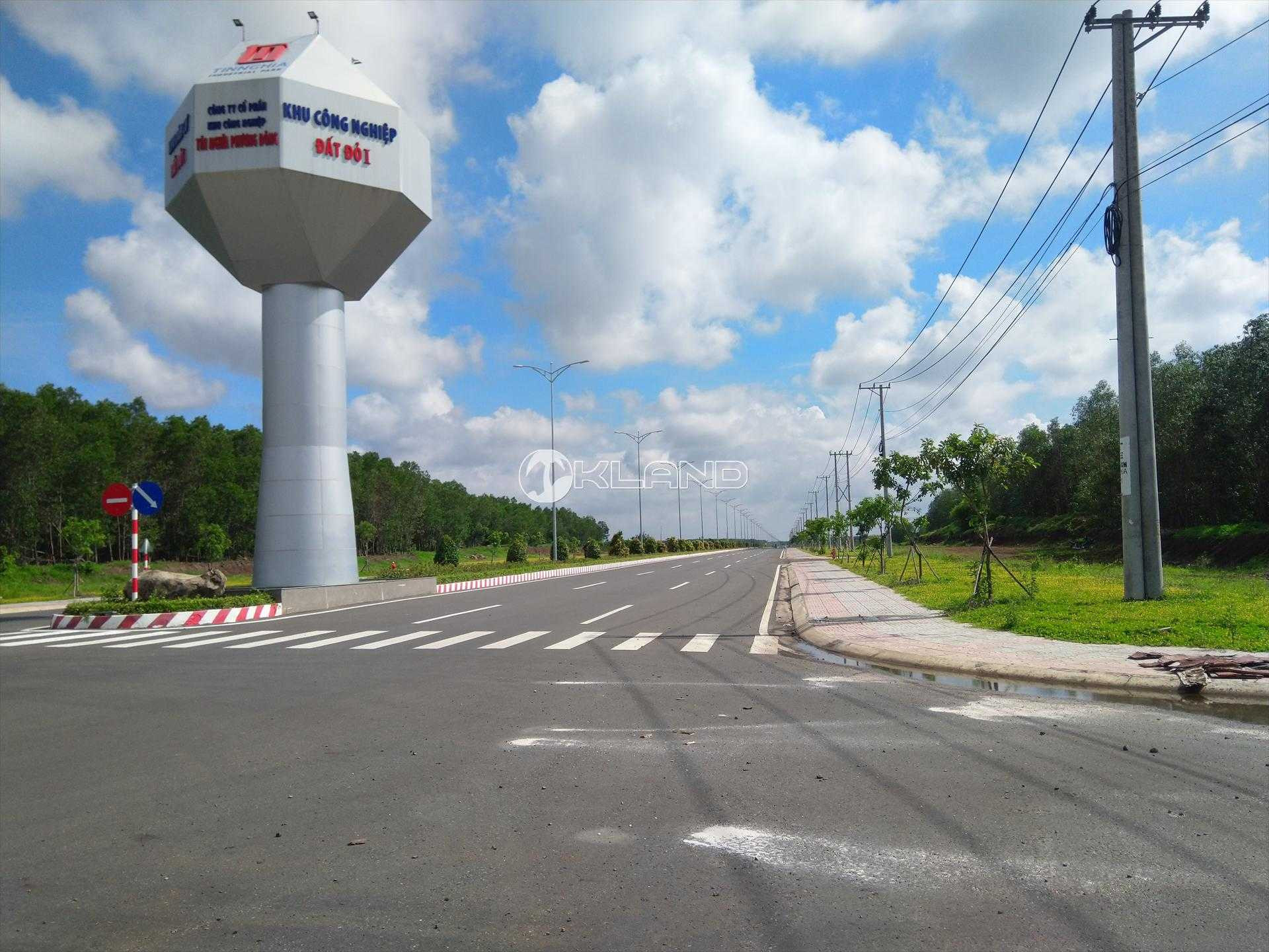 Bản đồ quy hoạch tổng thể khu công nghiệp Đất Đỏ 1 tại Bà Rịa - Vũng Tàu