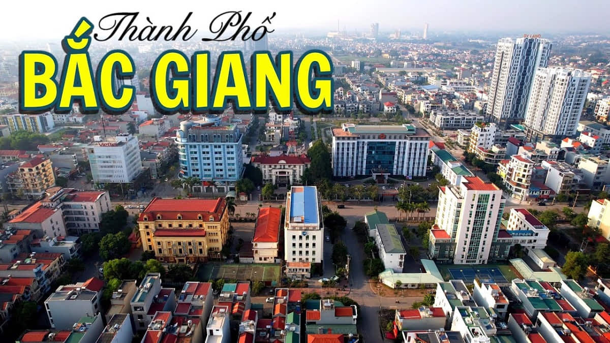 Bản đồ vị trí tỉnh Bắc Giang, nơi cấp biển số xe 98