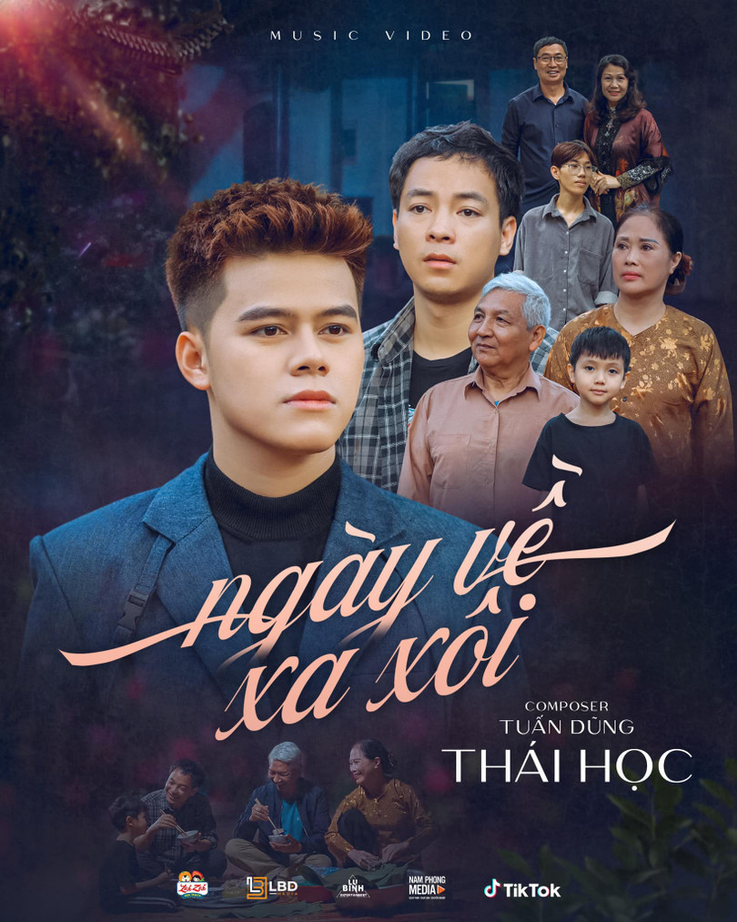 Ca sĩ Thái Học xúc động trong MV "Ngày về xa xôi" về nỗi nhớ quê
