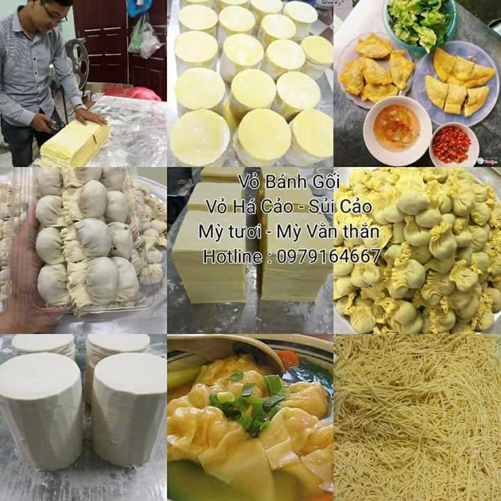 Các loại vỏ bánh gối làm sẵn chất lượng bày bán trên thị trường