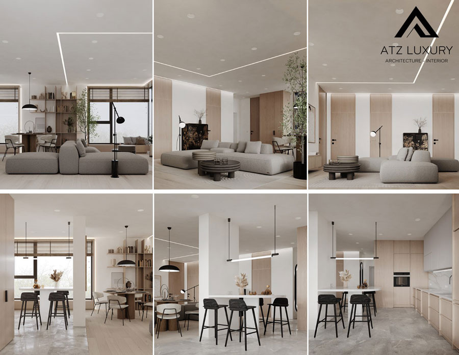 Thiết Kế Chung Cư Cao Cấp: Nâng Tầm Không Gian Sống Đẳng Cấp các mẫu chung cư đẹp 55m2