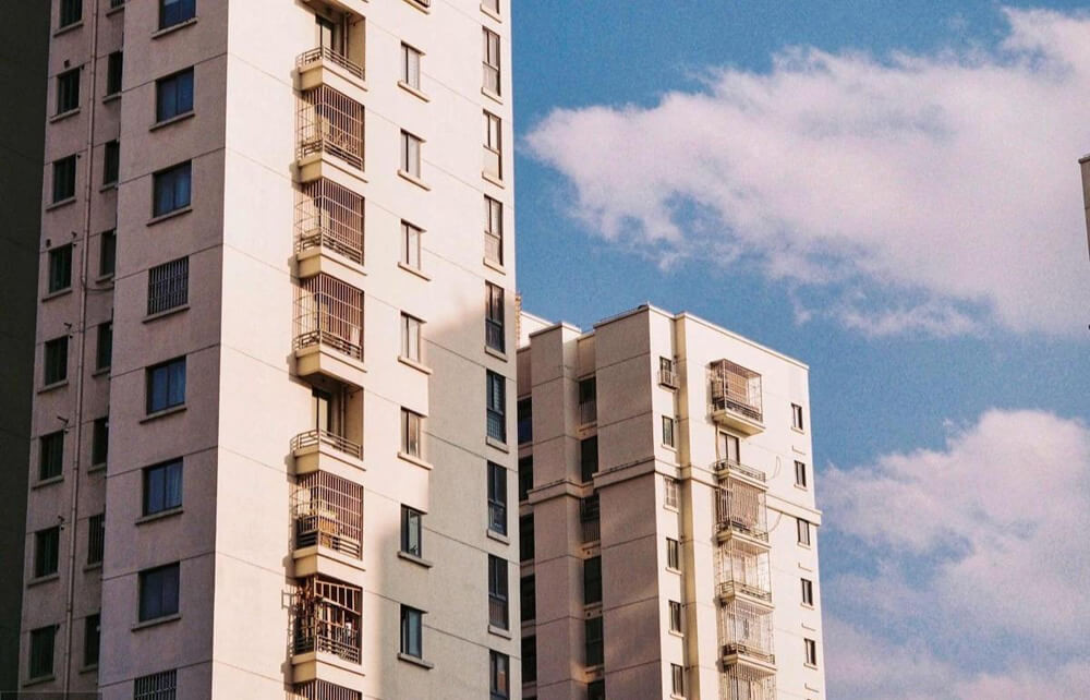 Căn hộ tầng cao với tầm nhìn bao quát thành phố