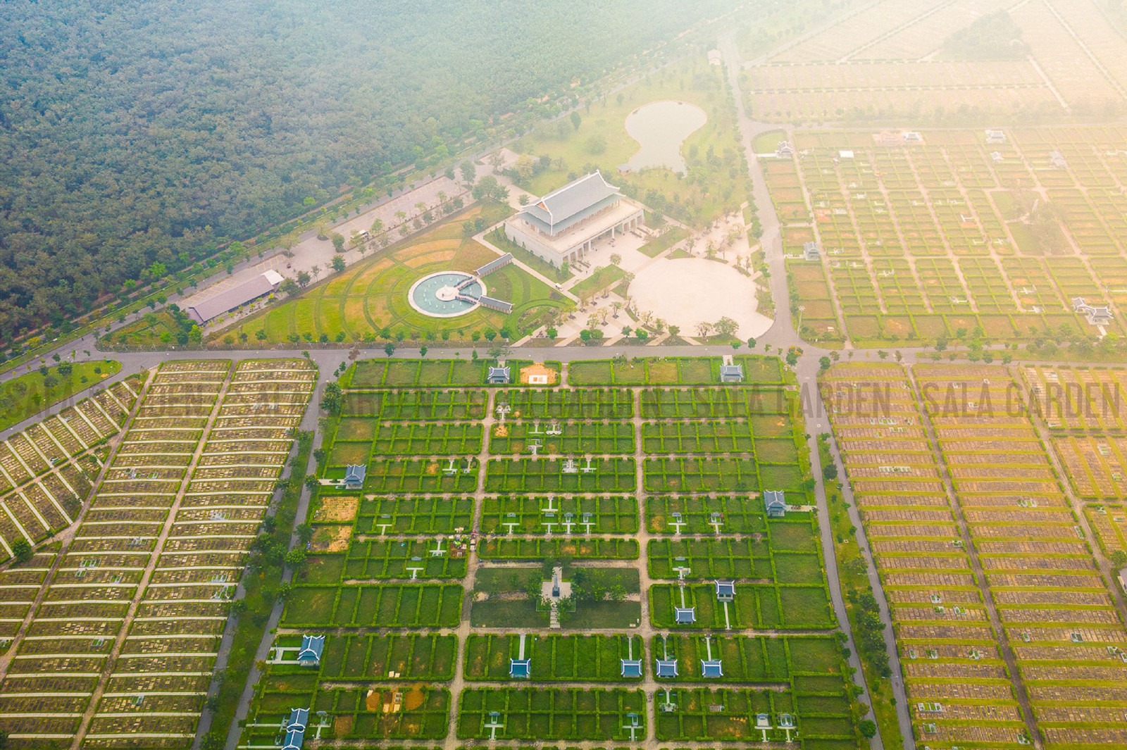 Cập nhật tiến độ thi công toàn cảnh dự án Sala Garden với các hạng mục chính đang dần hoàn thiện.