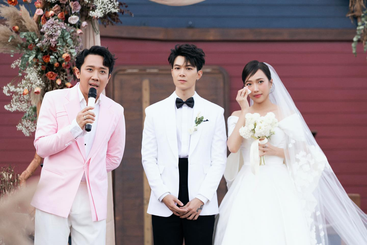 Diệu Nhi quê ở đâu và Anh Tú trong ngày trọng đại, hạnh phúc rạng ngời.