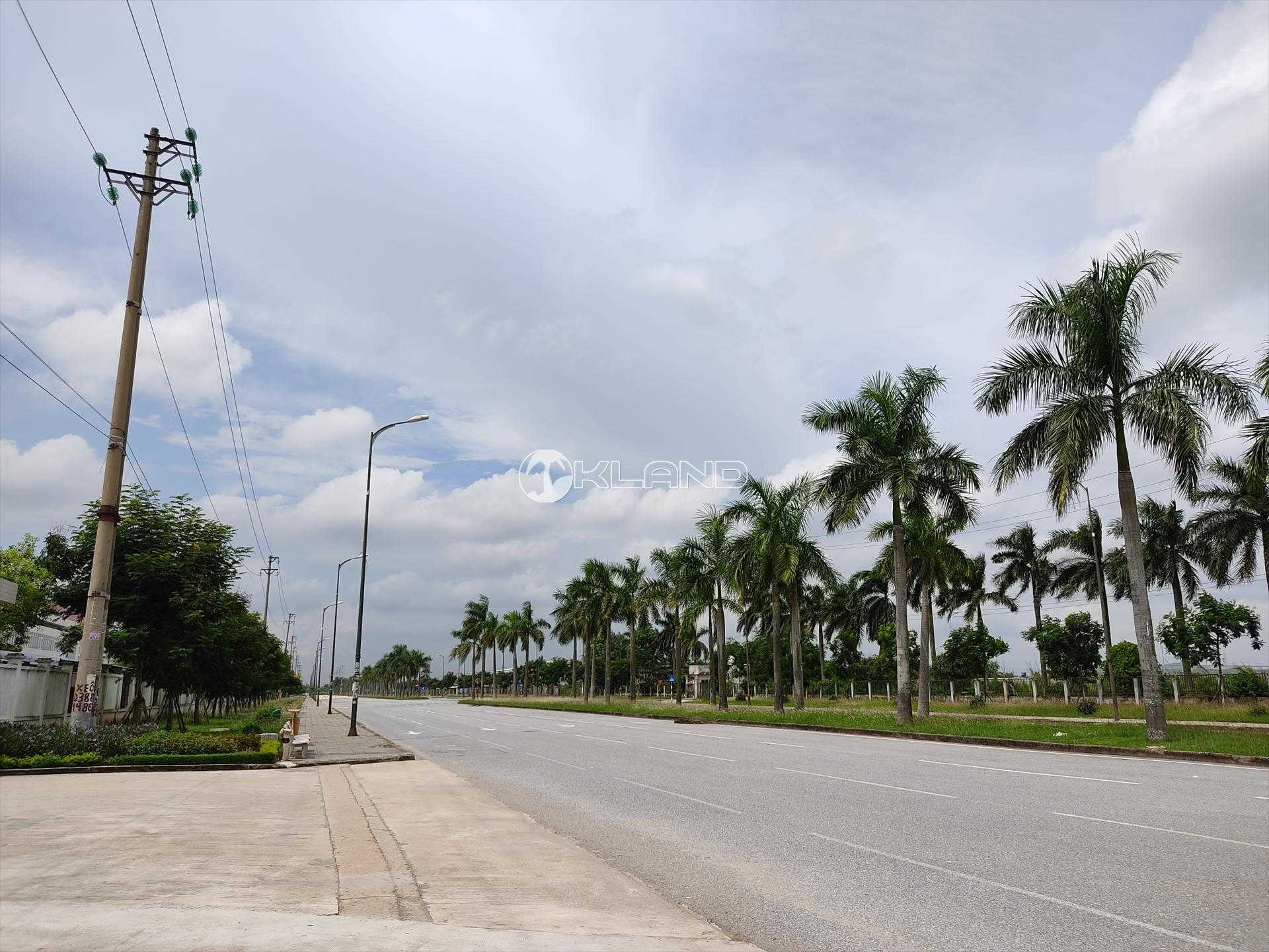 Đường nội khu Khu công nghiệp Lai Vu được quy hoạch hiện đại