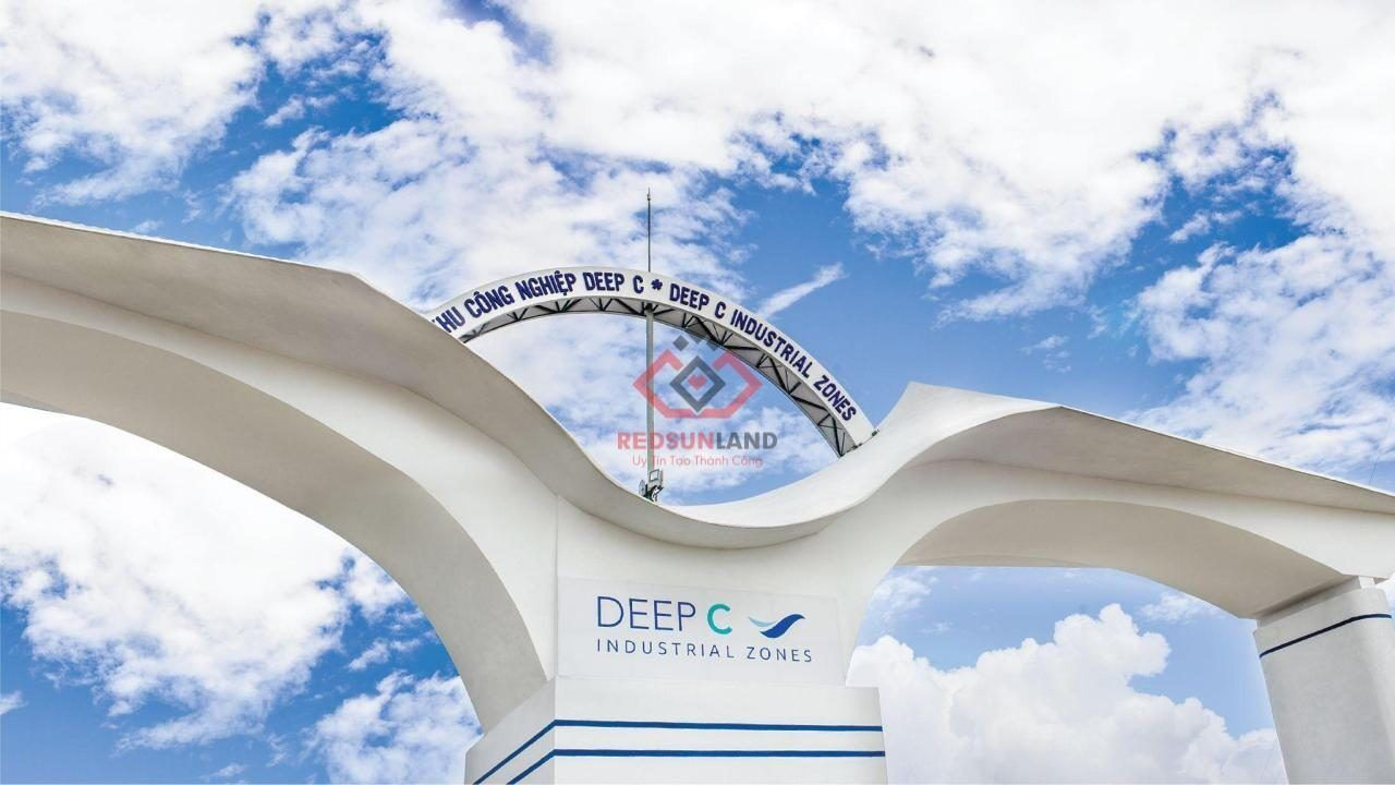 Hình ảnh Khu công nghiệp DEEP C Hải Phòng II nhìn từ trên cao