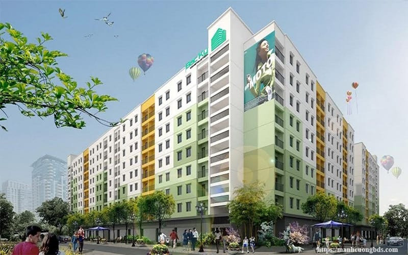 Hình ảnh tổng quan quy hoạch chung cư Bắc Kỳ Yên Phong Bắc Ninh