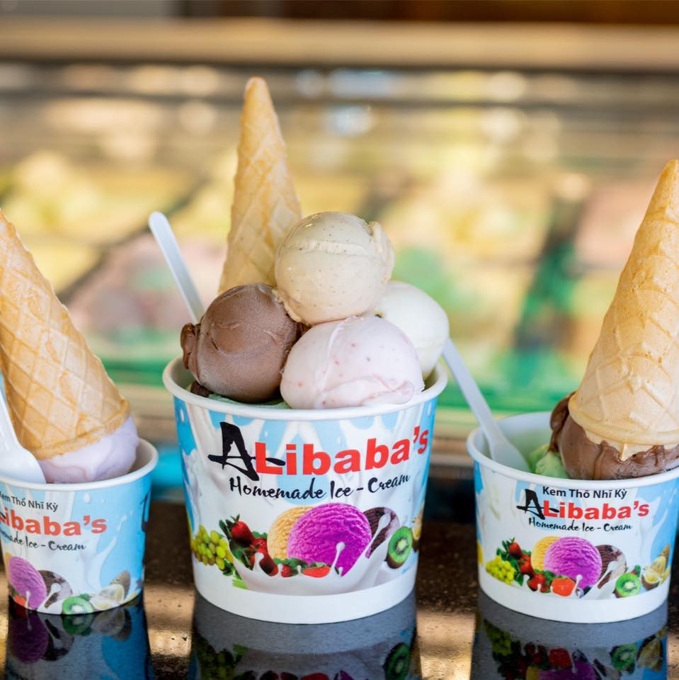 Kem Alibaba Vũng Tàu, món ăn vặt giải nhiệt lý tưởng trong những ngày nắng