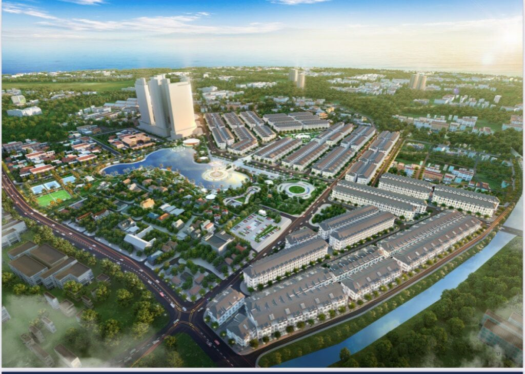 Mặt bằng quy hoạch tổng thể dự án Economy City, thể hiện tầm nhìn phát triển bất động sản tại huyện Văn Lâm.