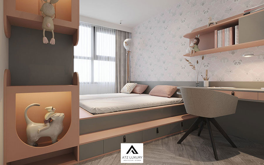 Thiết Kế Chung Cư Cao Cấp: Nâng Tầm Không Gian Sống Đẳng Cấp mẫu căn hộ chung cư đẹp 80m2