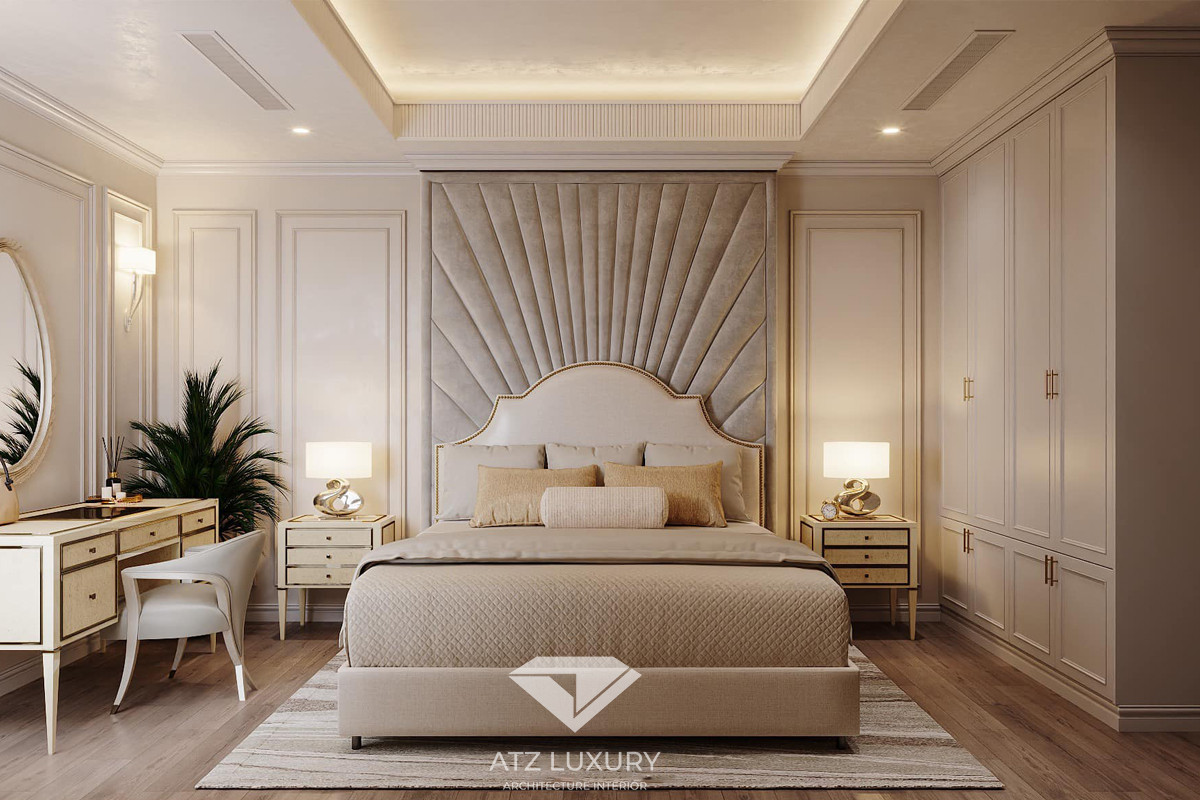 Thiết Kế Chung Cư Cao Cấp: Nâng Tầm Không Gian Sống Đẳng Cấp nội thất chung cư 104m2