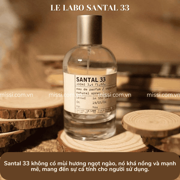 Nước hoa Le Labo Santal 33 chính hãng