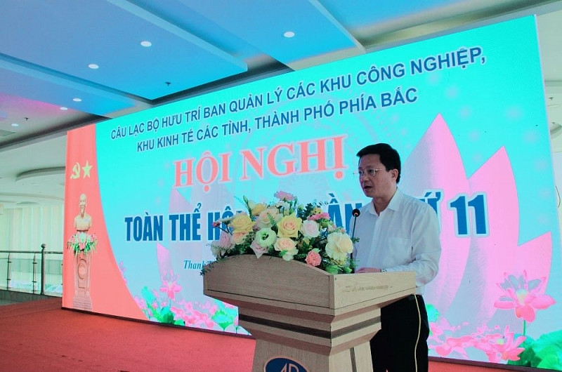 Phó Trưởng ban Bùi Tuấn Tự phát biểu về quy hoạch khu công nghiệp Nghi Sơn