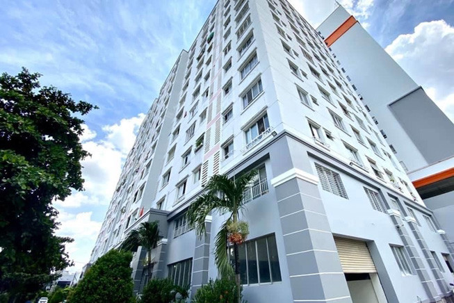 Phối cảnh tổng thể dự án chung cư Bông Sao Quận 8 từ trên cao