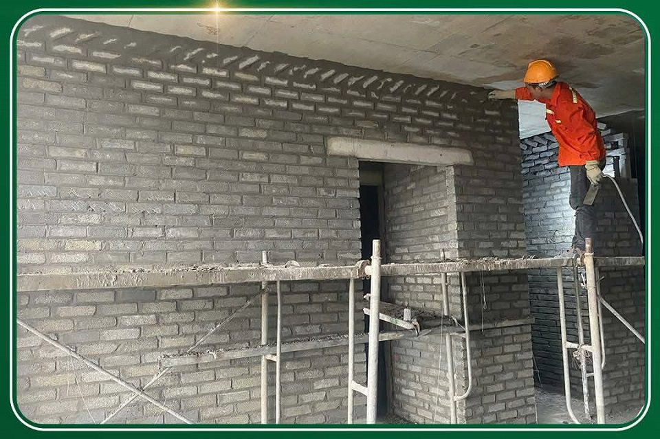 Thi công tường vây chung cư Hanoi Melody Linh Đàm