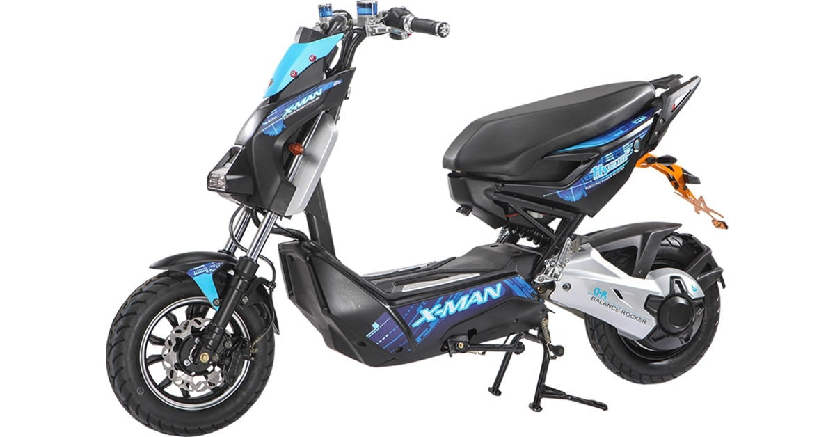 Thiết kế mạnh mẽ của xe điện Xmen trên đường phố