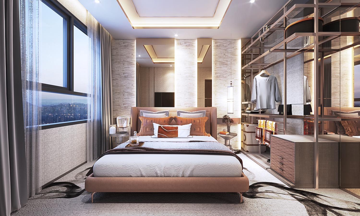 Thiết kế nội thất căn hộ Picity Sky Park hiện đại