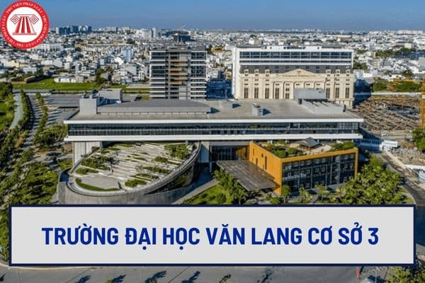 Tòa nhà cơ sở 3 Đại học Văn Lang hiện đại tại Bình Thạnh