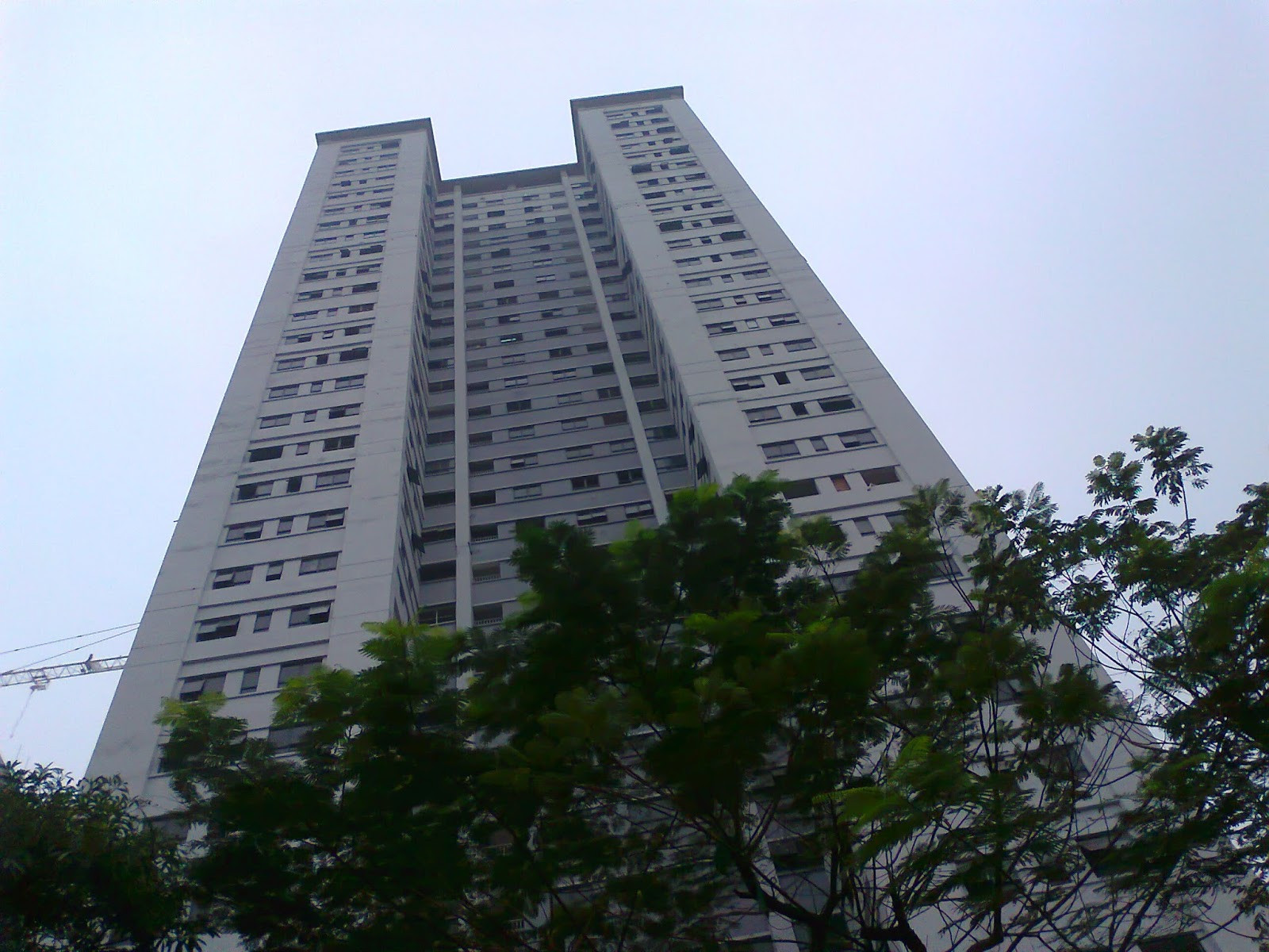 Toàn cảnh chung cư VP3 Linh Đàm với kiến trúc hiện đại nổi bật giữa khu đô thị