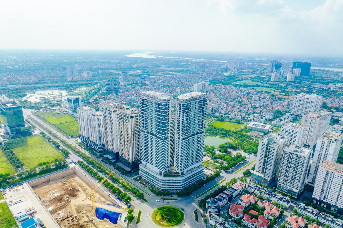 Toàn cảnh dự án bán chung cư Han Jardin N01T6 N01T7