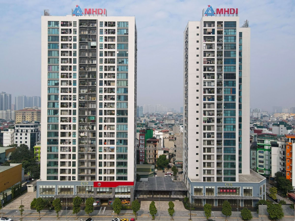 Toàn cảnh dự án chung cư MHDI Lê Đức Thọ từ trên cao