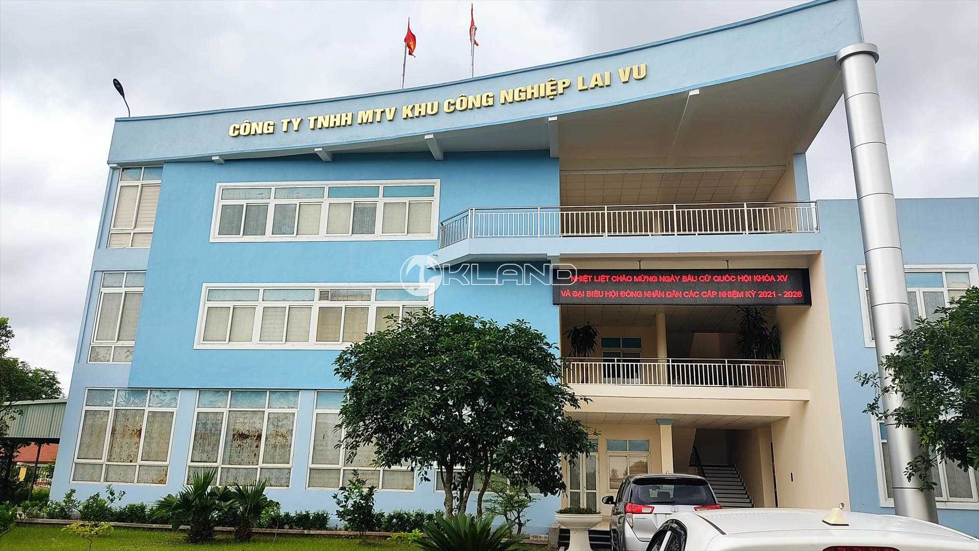 Toàn cảnh Khu công nghiệp Lai Vu ở Hải Dương