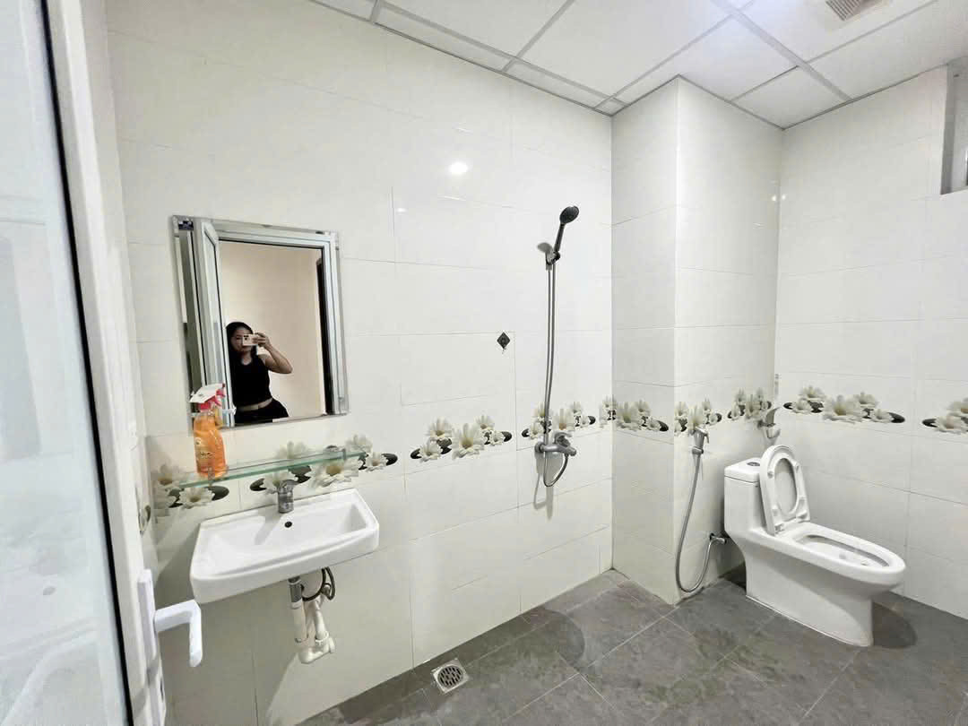 Toàn cảnh mặt tiền chung cư An Phú Vĩnh Yên với kiến trúc hiện đại và tầm nhìn thoáng đãng