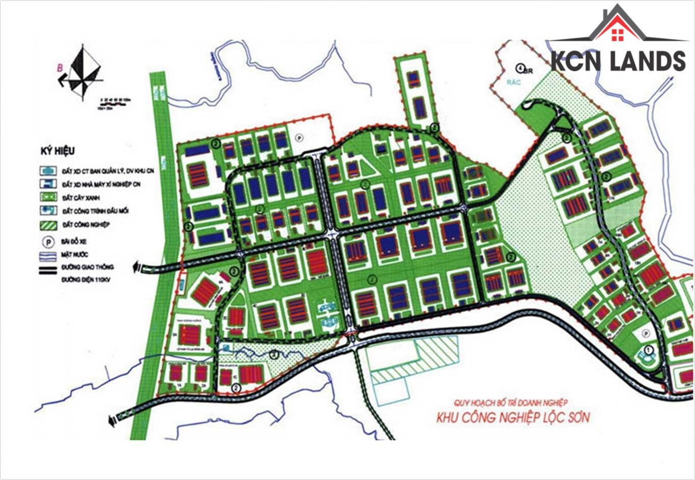 Toàn cảnh quy hoạch khu công nghiệp Lộc Sơn Bảo Lộc với hạ tầng hiện đại