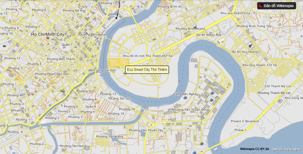 Tổng quan dự án Lotte Thủ Thiêm nhìn từ trên cao