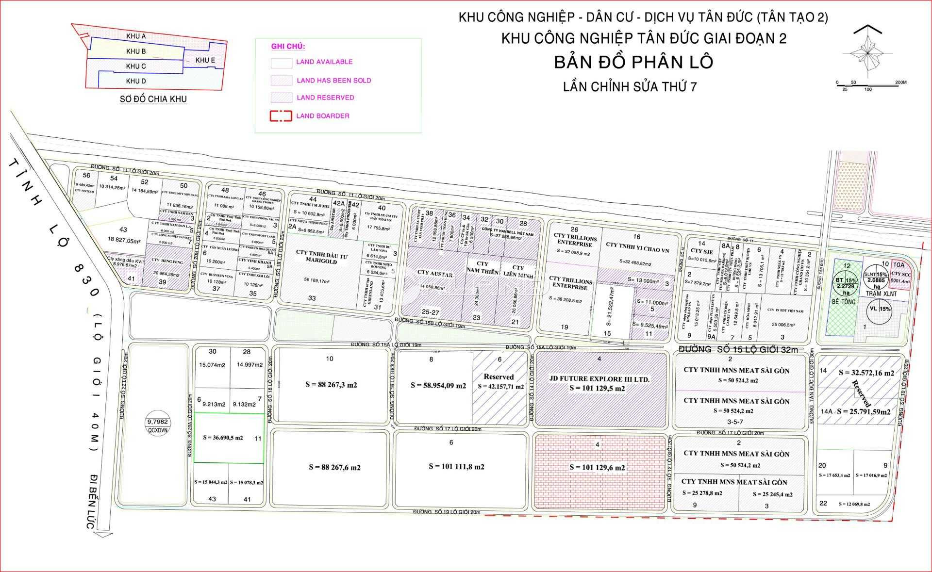 Tổng quan khu công nghiệp Tân Đức Long An với các nhà máy hiện đại và không gian xanh