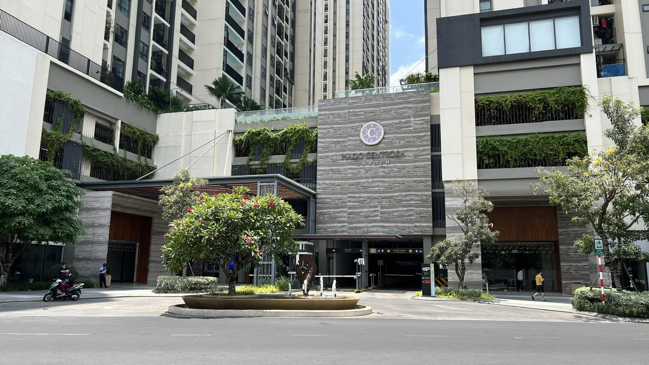 Tổng thể dự án Hà Đô Centrosa Garden với các tòa tháp cao tầng và không gian xanh