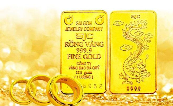 Vàng miếng SJC 9999 nguyên chất, biểu tượng cho sự tin cậy và giá trị trong tích trữ tài sản.