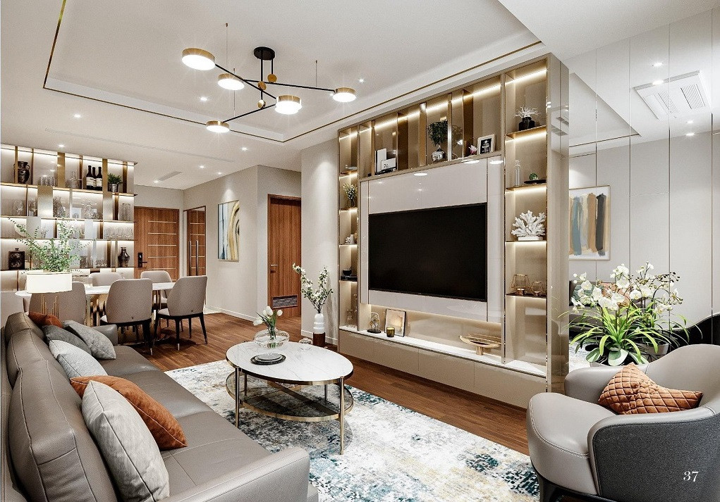 Dự Án Viha Complex: Nâng Tầm Cuộc Sống Đô Thị Hiện Đại viha leciva phòng khách