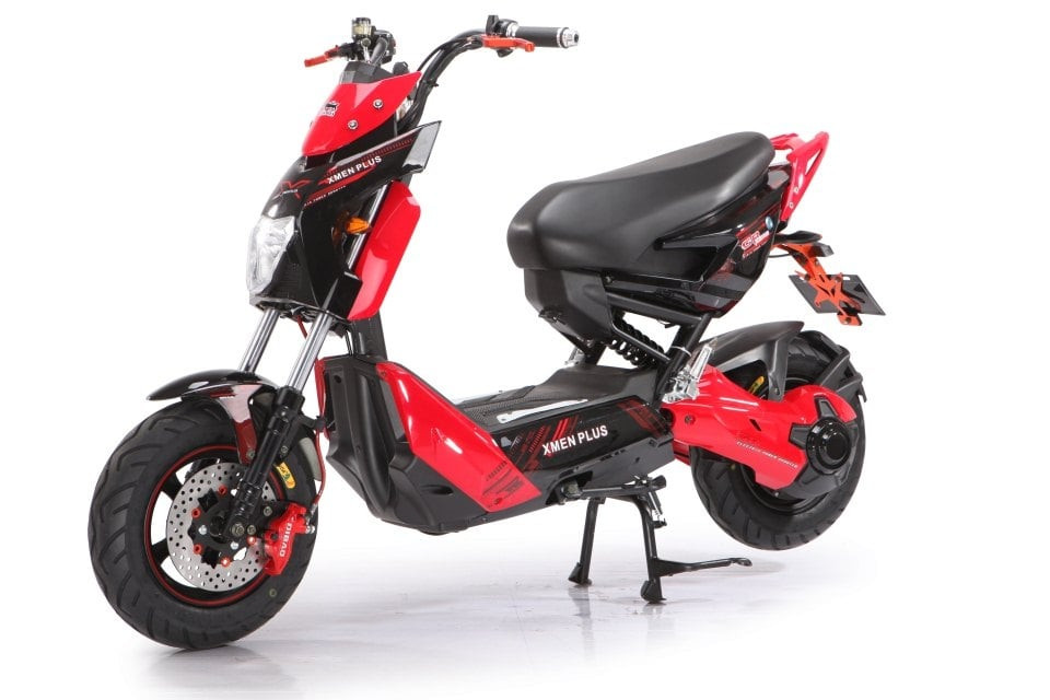 Xe điện Xmen Plus Dibao phanh đĩa hiện đại