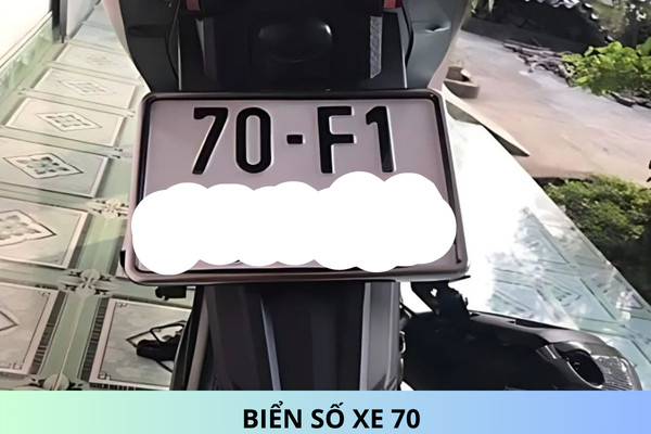 Biển số xe 70 của tỉnh Tây Ninh