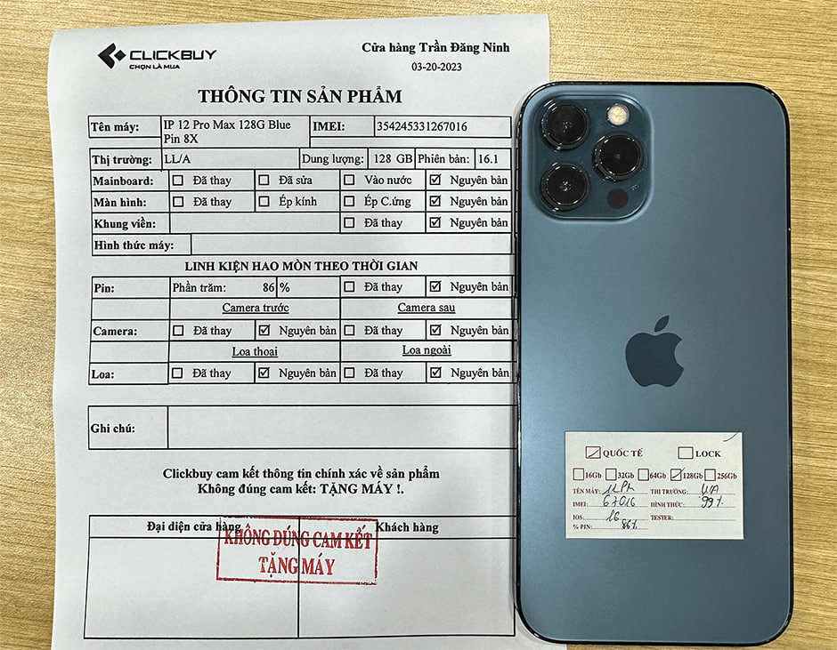 Cam kết chất lượng khi mua ip cũ ở đâu uy tín