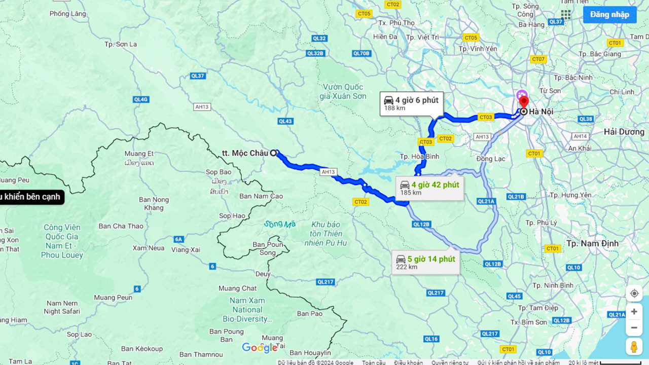 Cung đường đèo dốc từ Hà Nội đến Mộc Châu, đoạn đường chinh phục cao nguyên