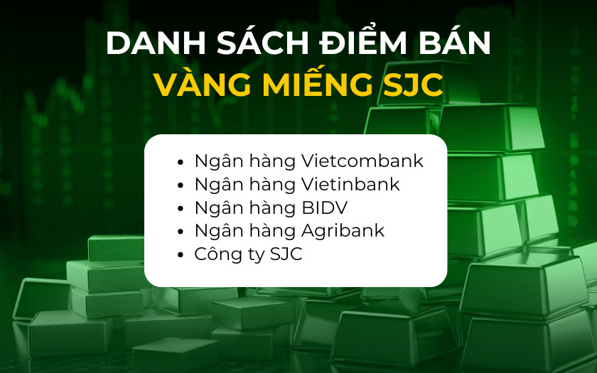 Địa chỉ uy tín mua vàng miếng SJC và vàng nhẫn SJC
